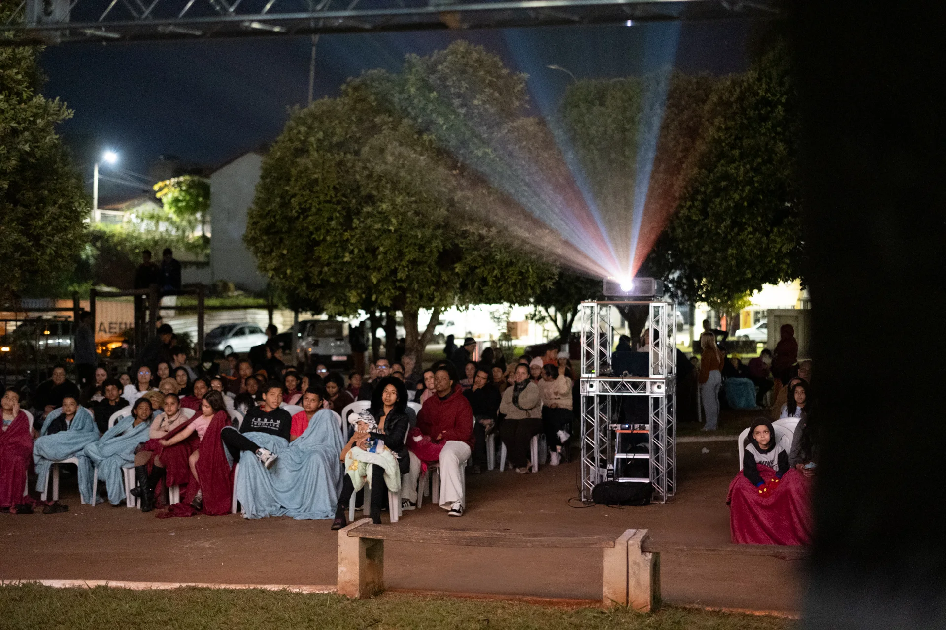 Cinema ao Ar Livre na Lagoa